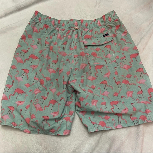 Johnnie-O Acklins Flamingo Swim Trunks Shorts 28635 - Picture 5 of 8